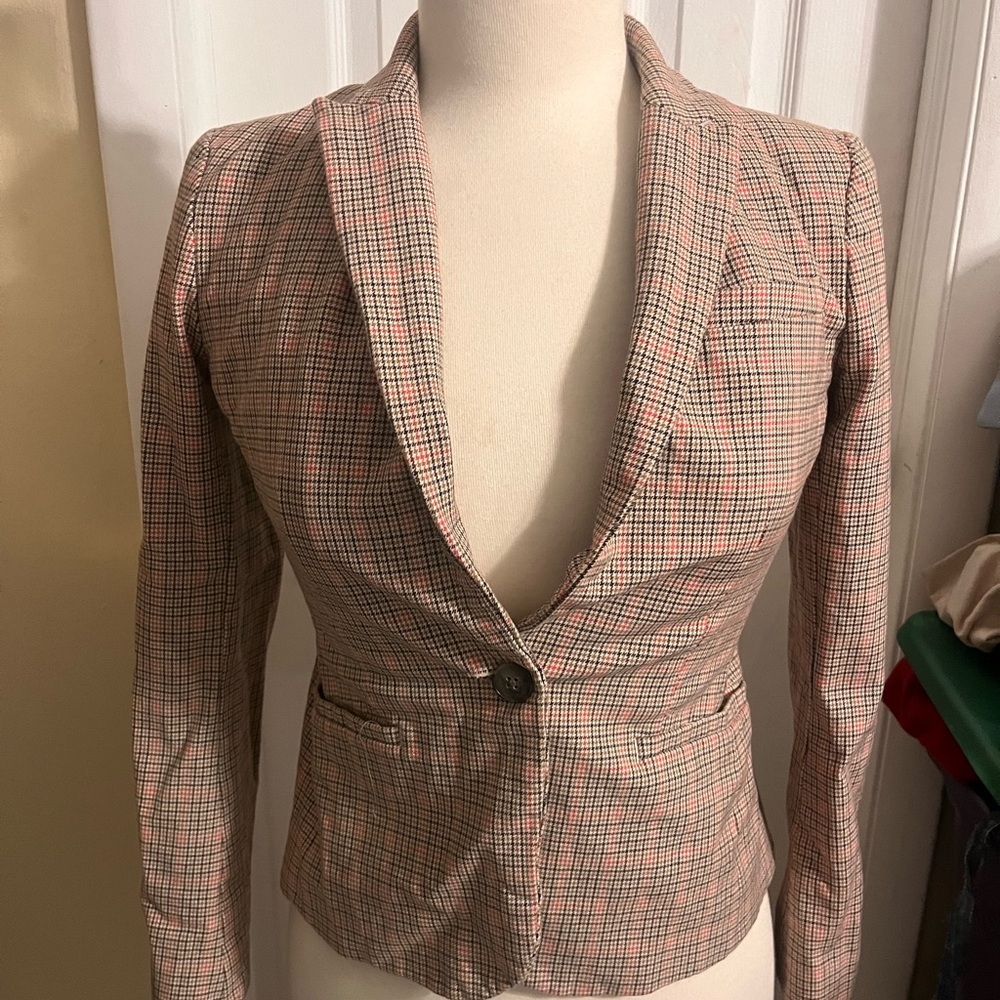 Banana Republic Checkered Women's Blazer
